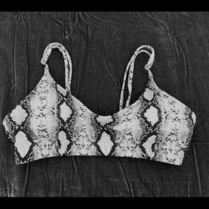 Snake Print Bikini Top & bundle options